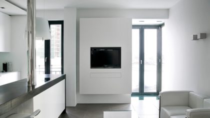 Дизайн интерьера квартиры в стиле минимализм 11